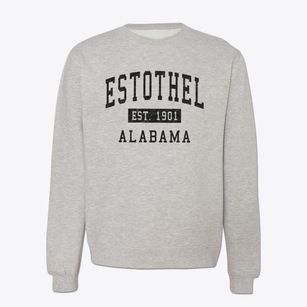 Estothel Alabama Classic Established Crewneck Sweatshirt