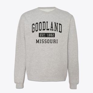 Goodland Missouri Classic Established Crewneck Sweatshirt