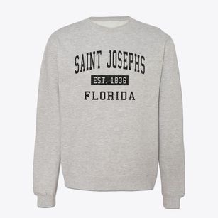 Saint Josephs Florida Classic Established Crewneck Sweatshirt