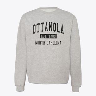 Ottanola North Carolina Classic Established Crewneck Sweatshirt