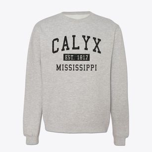 Calyx Mississippi Classic Established Crewneck Sweatshirt