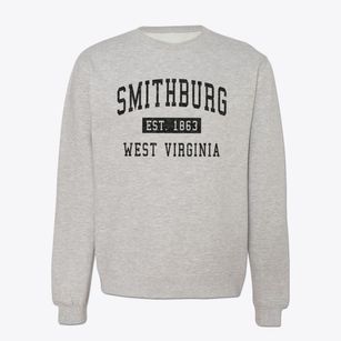 Smithburg West Virginia Classic Established Crewneck Sweatshirt