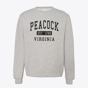 Peacock Virginia Classic Established Crewneck Sweatshirt