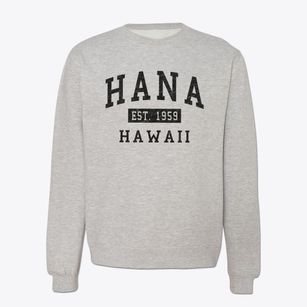 Hana Hawaii Classic Established Crewneck Sweatshirt