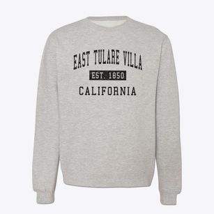 East Tulare Villa California Classic Established Crewneck Sweatshirt