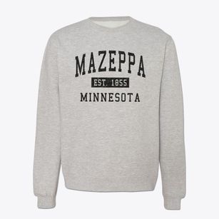 Mazeppa Minnesota Classic Established Crewneck Sweatshirt