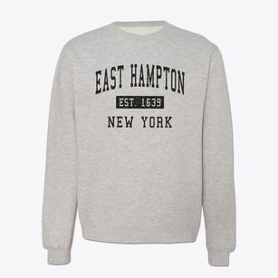 East Hampton New York Classic Established Crewneck Sweatshirt