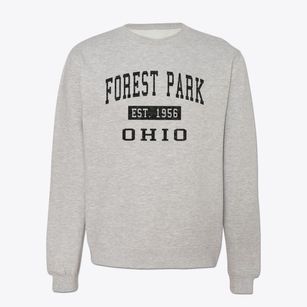 Forest Park Ohio Classic Established Crewneck Sweatshirt