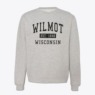 Wilmot Wisconsin Classic Established Crewneck Sweatshirt