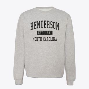 Henderson North Carolina Classic Established Crewneck Sweatshirt