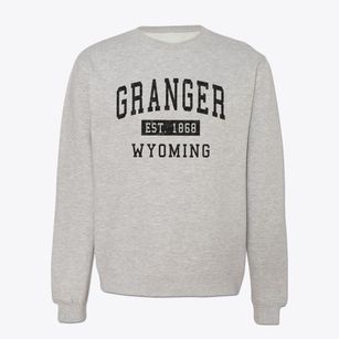 Granger Wyoming Classic Established Crewneck Sweatshirt