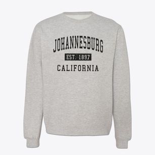 Johannesburg California Classic Established Crewneck Sweatshirt