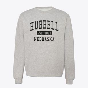 Hubbell Nebraska Classic Established Crewneck Sweatshirt