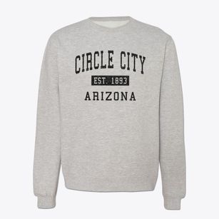 Circle City Arizona Classic Established Crewneck Sweatshirt