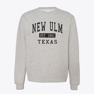 New Ulm Texas Classic Established Crewneck Sweatshirt