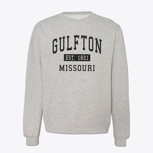 Gulfton Missouri Classic Established Crewneck Sweatshirt