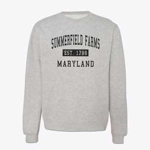 Summerfield Farms Maryland Classic Established Crewneck Sweatshirt