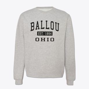 Ballou Ohio Classic Established Crewneck Sweatshirt