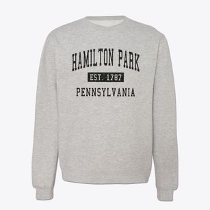 Hamilton Park Pennsylvania Classic Established Crewneck Sweatshirt