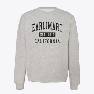 Earlimart California Classic Established Crewneck Sweatshirt