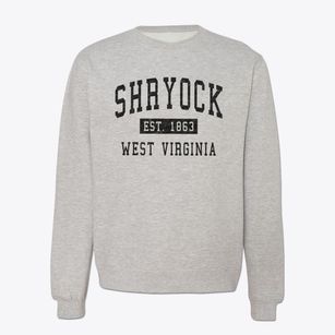 Shryock West Virginia Classic Established Crewneck Sweatshirt