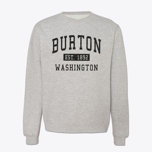 Burton Washington Classic Established Crewneck Sweatshirt