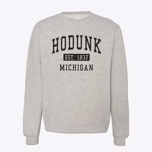 Hodunk Michigan Classic Established Crewneck Sweatshirt