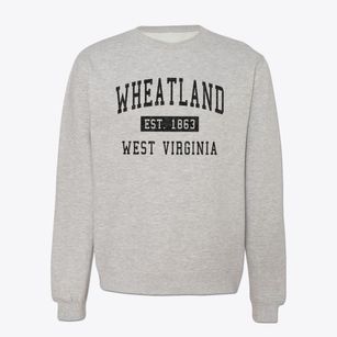 Wheatland West Virginia Classic Established Crewneck Sweatshirt