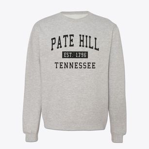 Pate Hill Tennessee Classic Established Crewneck Sweatshirt