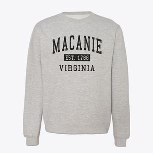 Macanie Virginia Classic Established Crewneck Sweatshirt