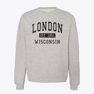 London Wisconsin Classic Established Crewneck Sweatshirt