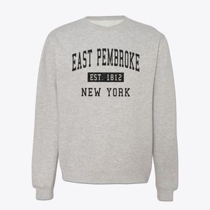 East Pembroke New York Classic Established Crewneck Sweatshirt