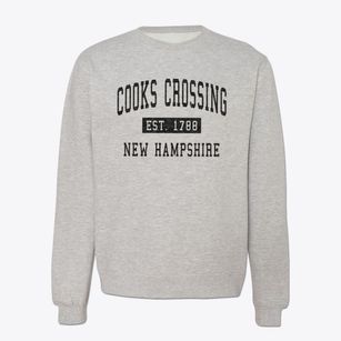 Cooks Crossing New Hampshire Classic Established Crewneck Sweatshirt