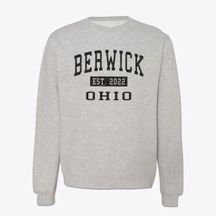 Berwick Ohio Classic Established Crewneck Sweatshirt