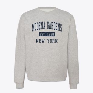 Modena Gardens New York Classic Established Crewneck Sweatshirt