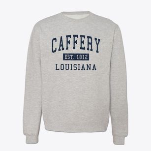 Caffery Louisiana Classic Established Crewneck Sweatshirt