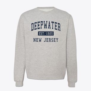 Deepwater New Jersey Classic Established Crewneck Sweatshirt