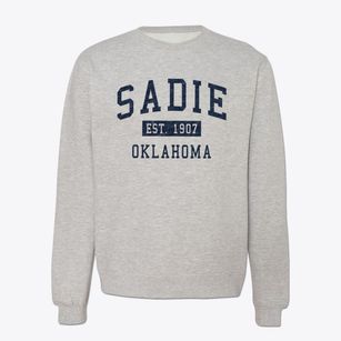 Sadie Oklahoma Classic Established Crewneck Sweatshirt