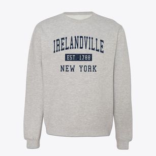 Irelandville New York Classic Established Crewneck Sweatshirt