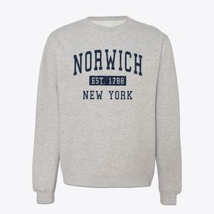 Norwich New York Classic Established Crewneck Sweatshirt