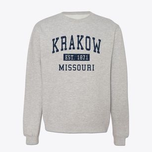 Krakow Missouri Classic Established Crewneck Sweatshirt