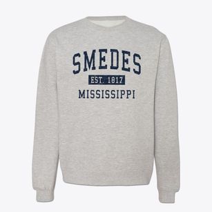 Smedes Mississippi Classic Established Crewneck Sweatshirt