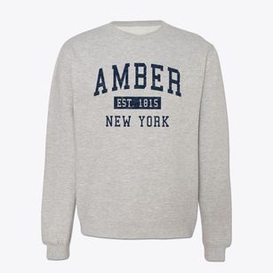 Amber New York Classic Established Crewneck Sweatshirt