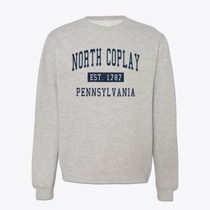 North Coplay Pennsylvania Classic Established Crewneck Sweatshirt