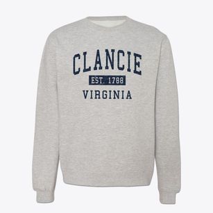 Clancie Virginia Classic Established Crewneck Sweatshirt