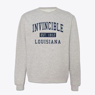 Invincible Louisiana Classic Established Crewneck Sweatshirt
