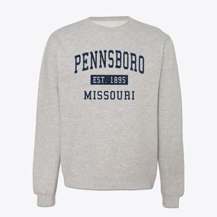 Pennsboro Missouri Classic Established Crewneck Sweatshirt