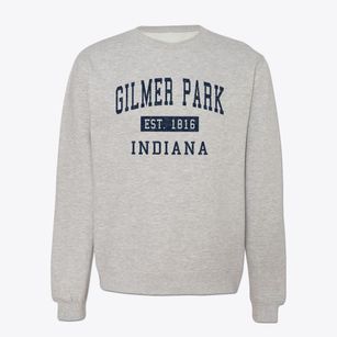 Gilmer Park Indiana Classic Established Crewneck Sweatshirt