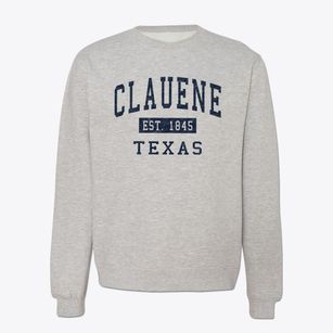 Clauene Texas Classic Established Crewneck Sweatshirt