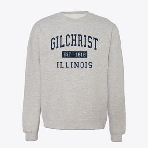 Gilchrist Illinois Classic Established Crewneck Sweatshirt